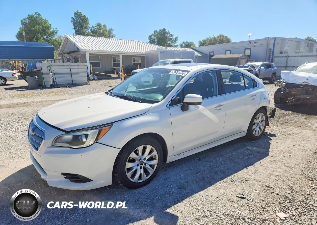 2015 Subaru Legacy 2.5I Premium VIN:4S3BNBD60F3066320 - 1
