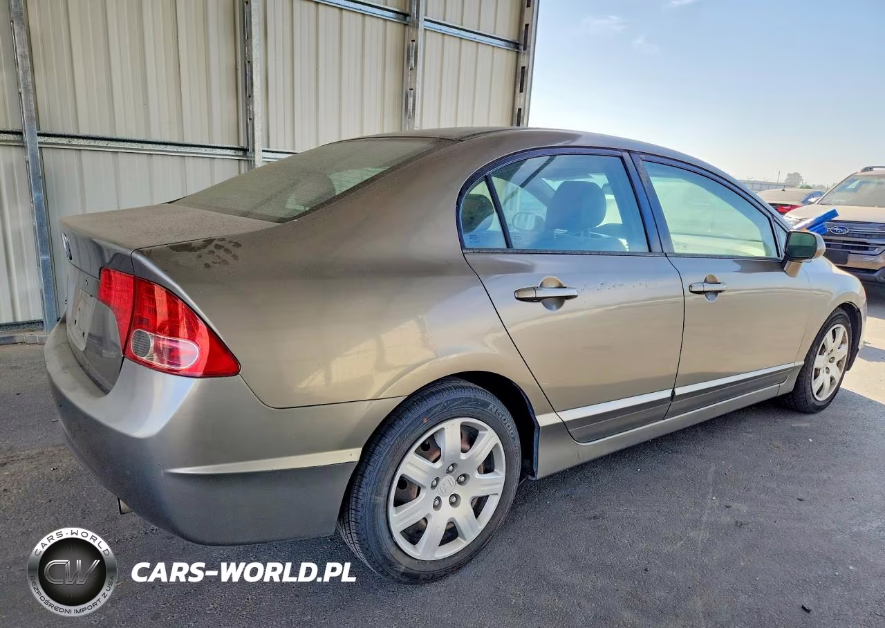 2008 Honda Civic Lx VIN:2HGFA16558H352743 - 3