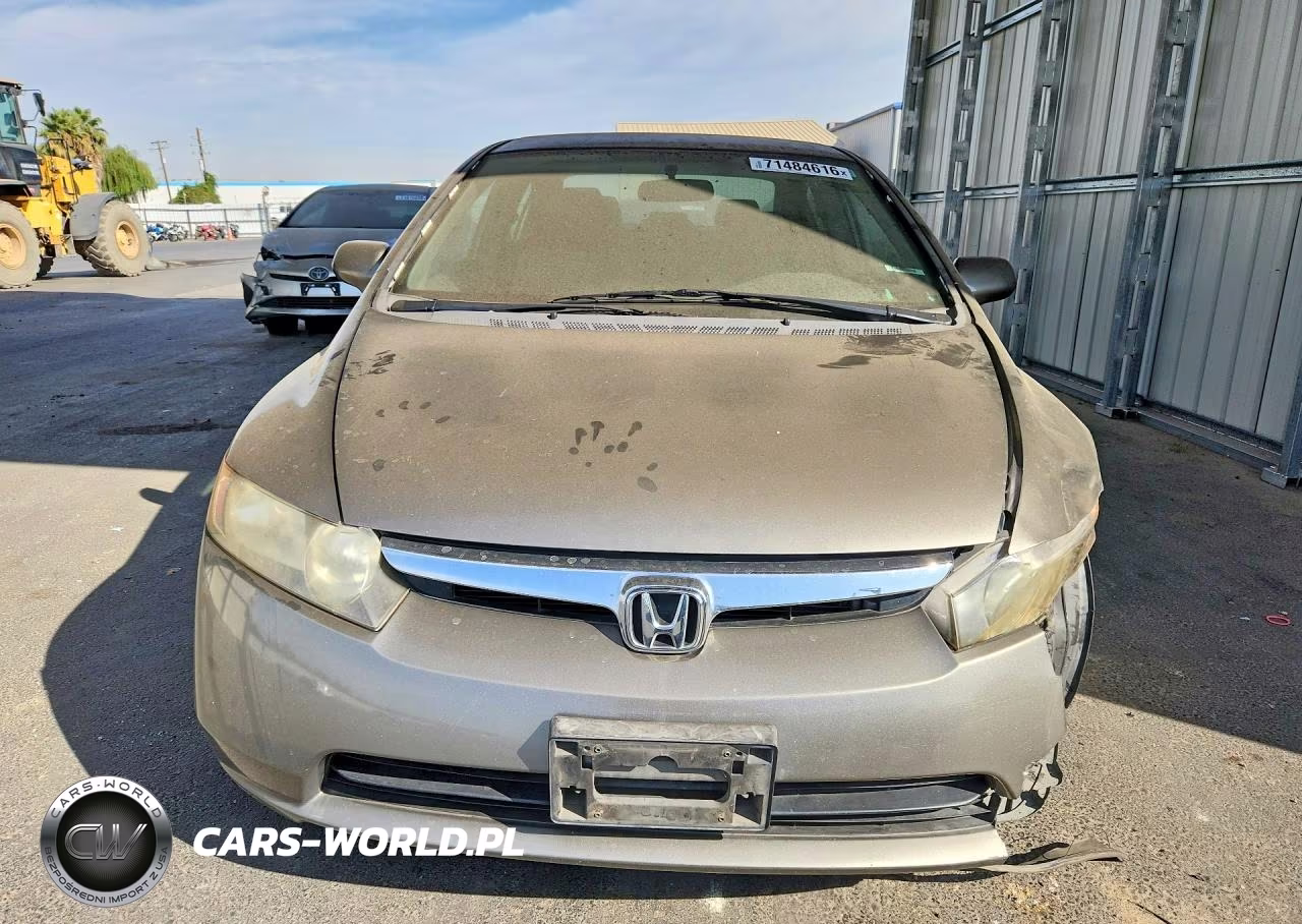 2008 Honda Civic Lx VIN:2HGFA16558H352743 - 5