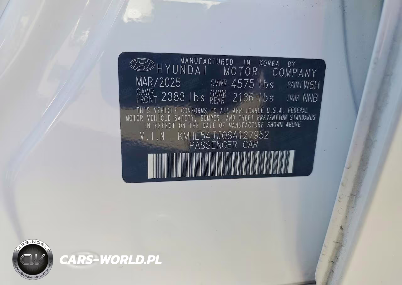 2025 Hyundai Sonata Hybrid Limited VIN:KMHL54JJ0SA127952 - 12