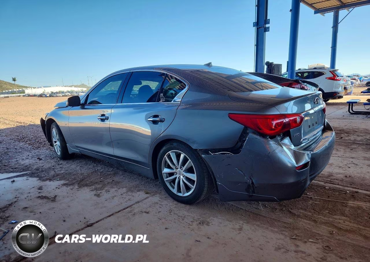 2015 Infiniti Q50 Base VIN:JN1BV7AR8FM410016 - 2