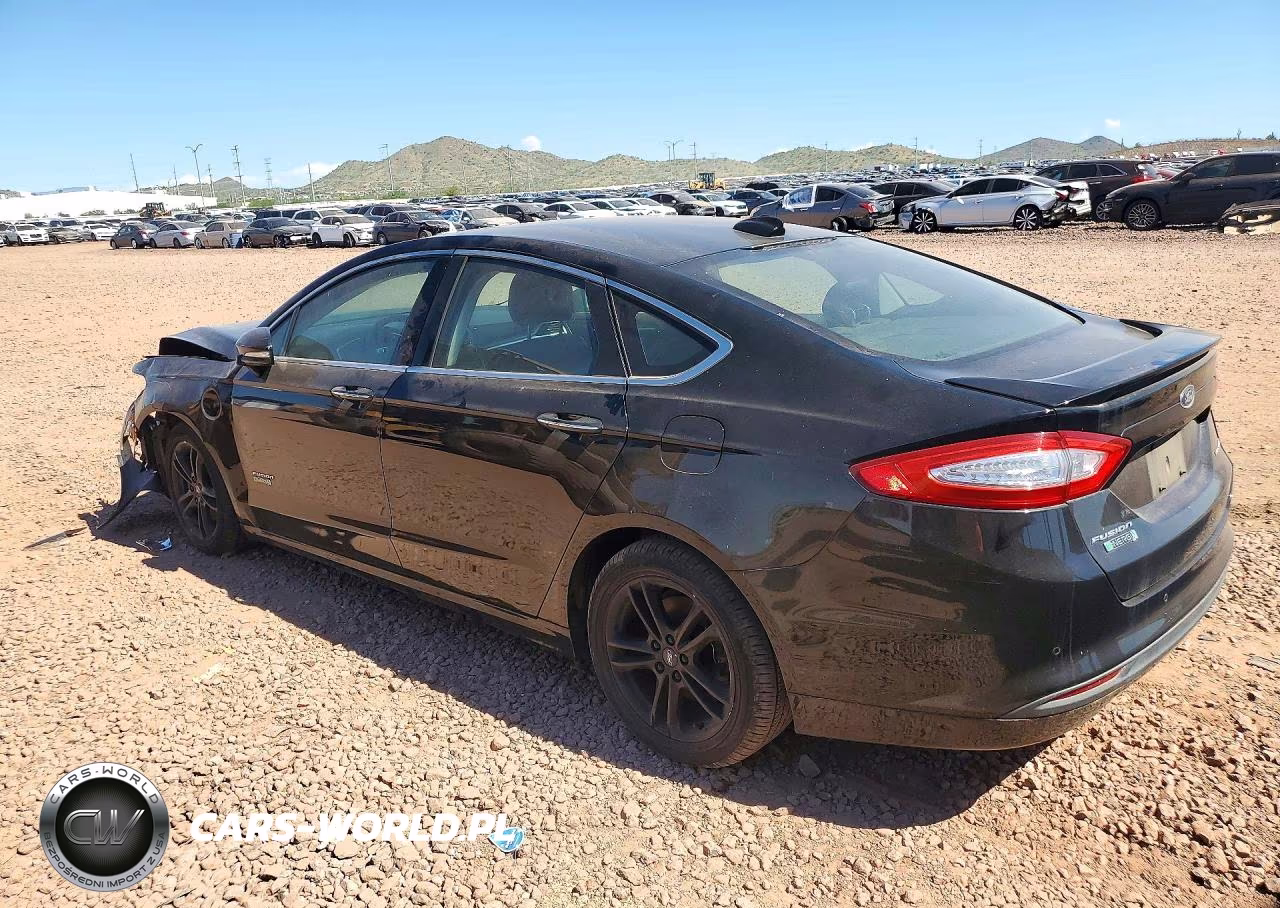 2016 Ford Fusion Titanium Phev VIN:3FA6P0SU1GR141911 - 2