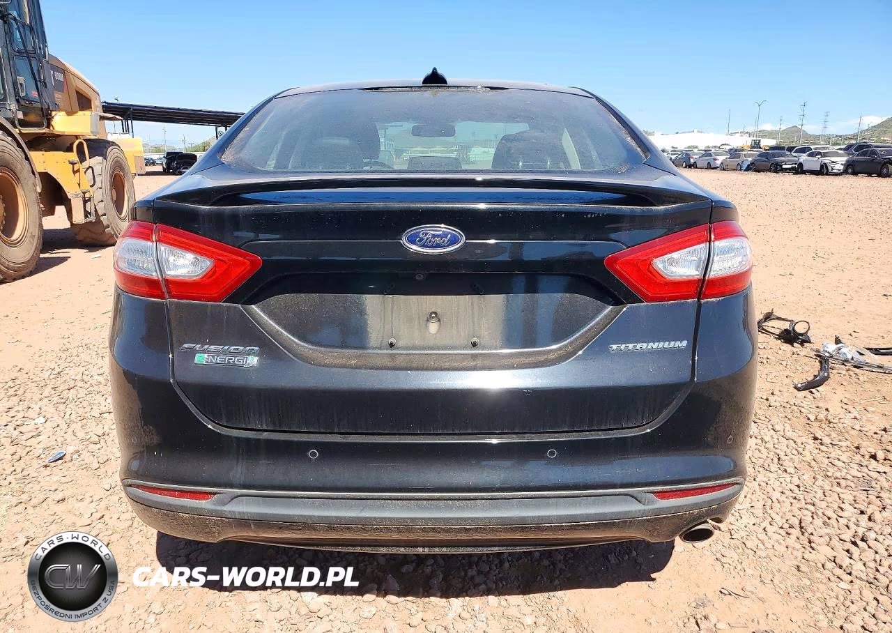 2016 Ford Fusion Titanium Phev VIN:3FA6P0SU1GR141911 - 6