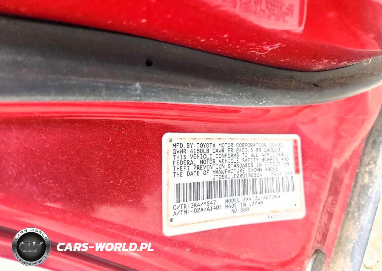1994 Toyota Camry Dx VIN:JT2SK11E2R0196824 - 12