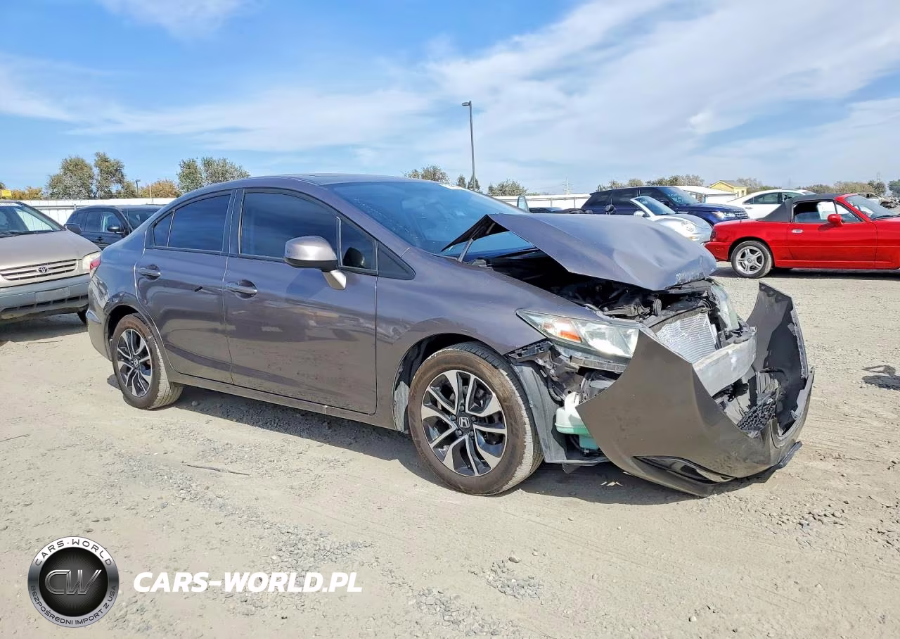 2013 Honda Civic Ex VIN:19XFB2F81DE225618 - 4