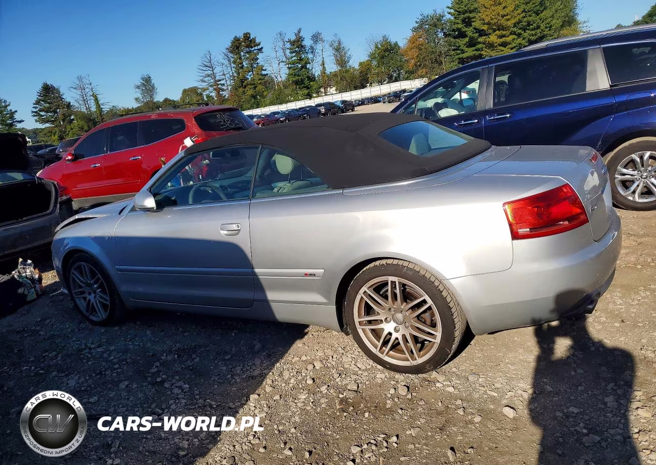 2009 Audi A4 2.0T Cabriolet VIN:WAUAF48H19K010040 - 2