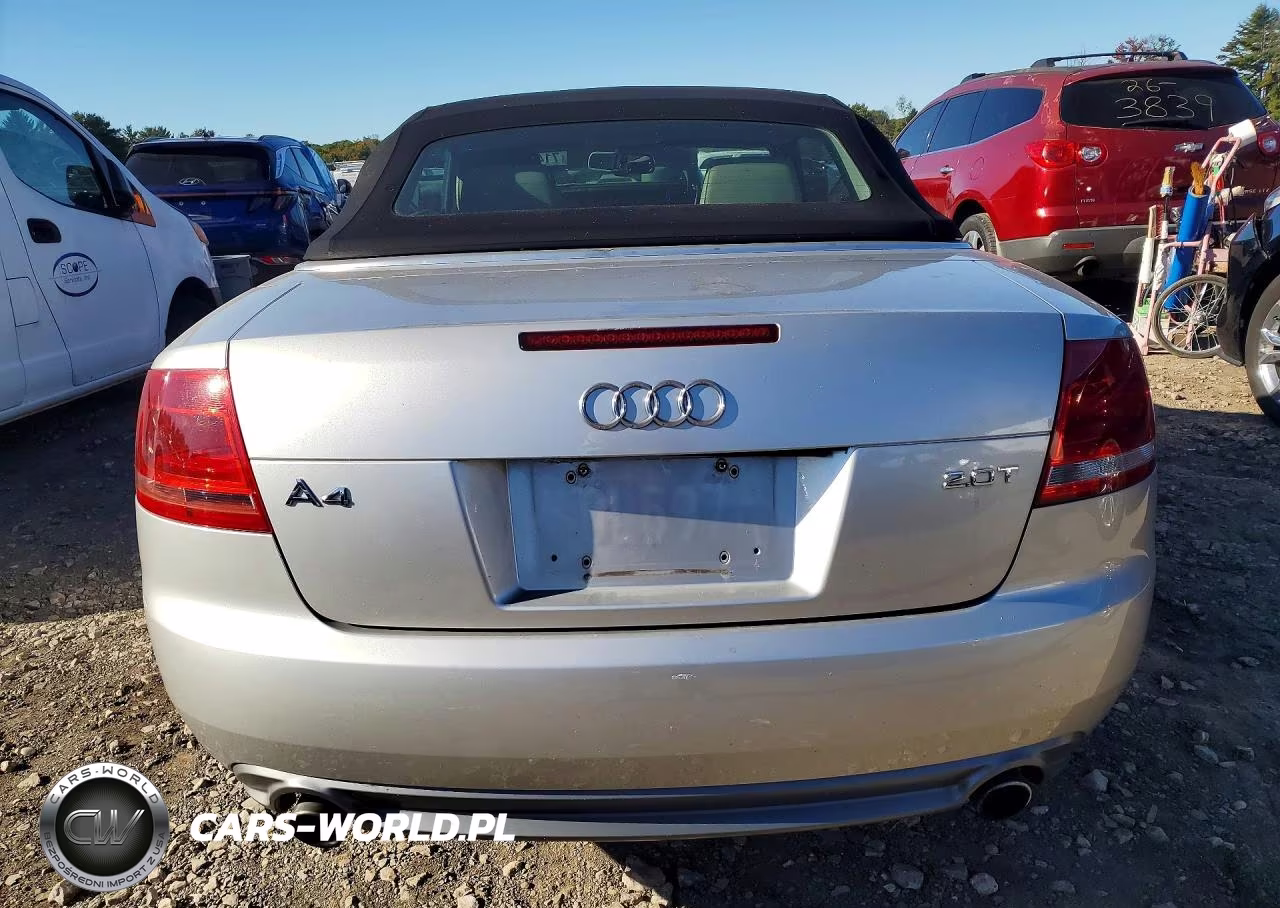 2009 Audi A4 2.0T Cabriolet VIN:WAUAF48H19K010040 - 6