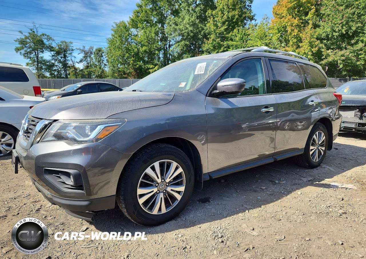 2017 Nissan Pathfinder Sv VIN:5N1DR2MM6HC632944 - 1