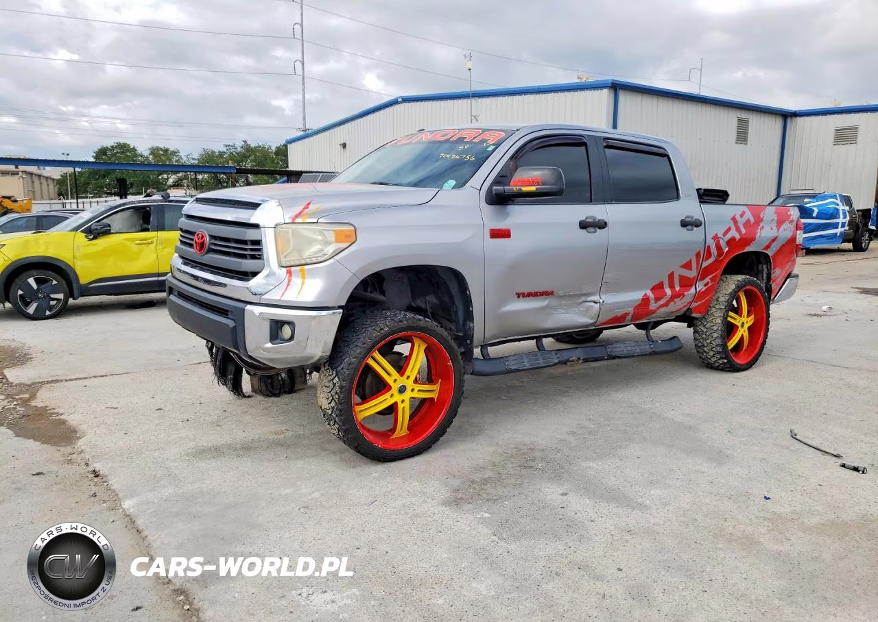 2014 Toyota Tundra Crewmax Sr5 VIN:5TFEY5F12EX172671 - 1