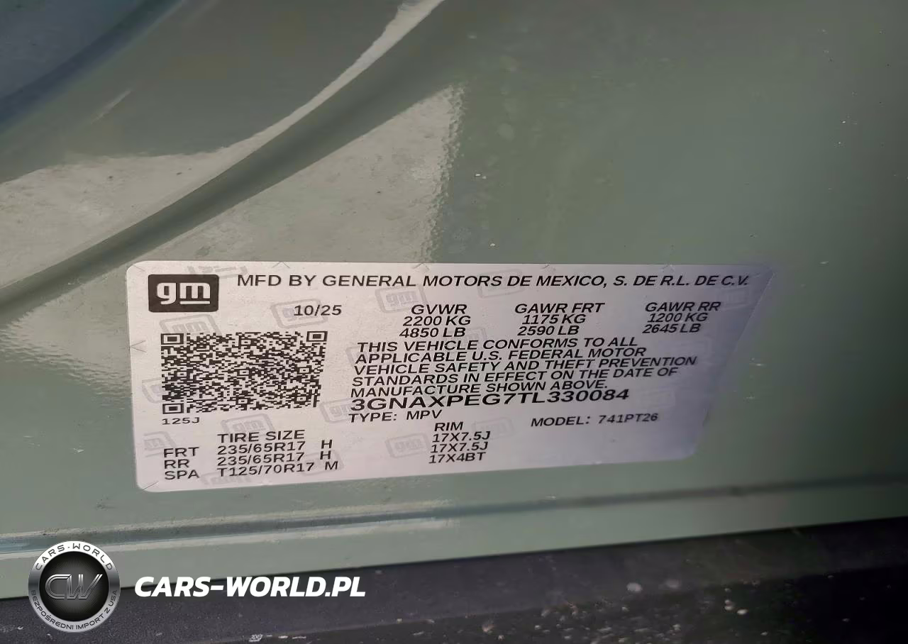 2026 Chevrolet Equinox Lt VIN:3GNAXPEG7TL330084 - 13
