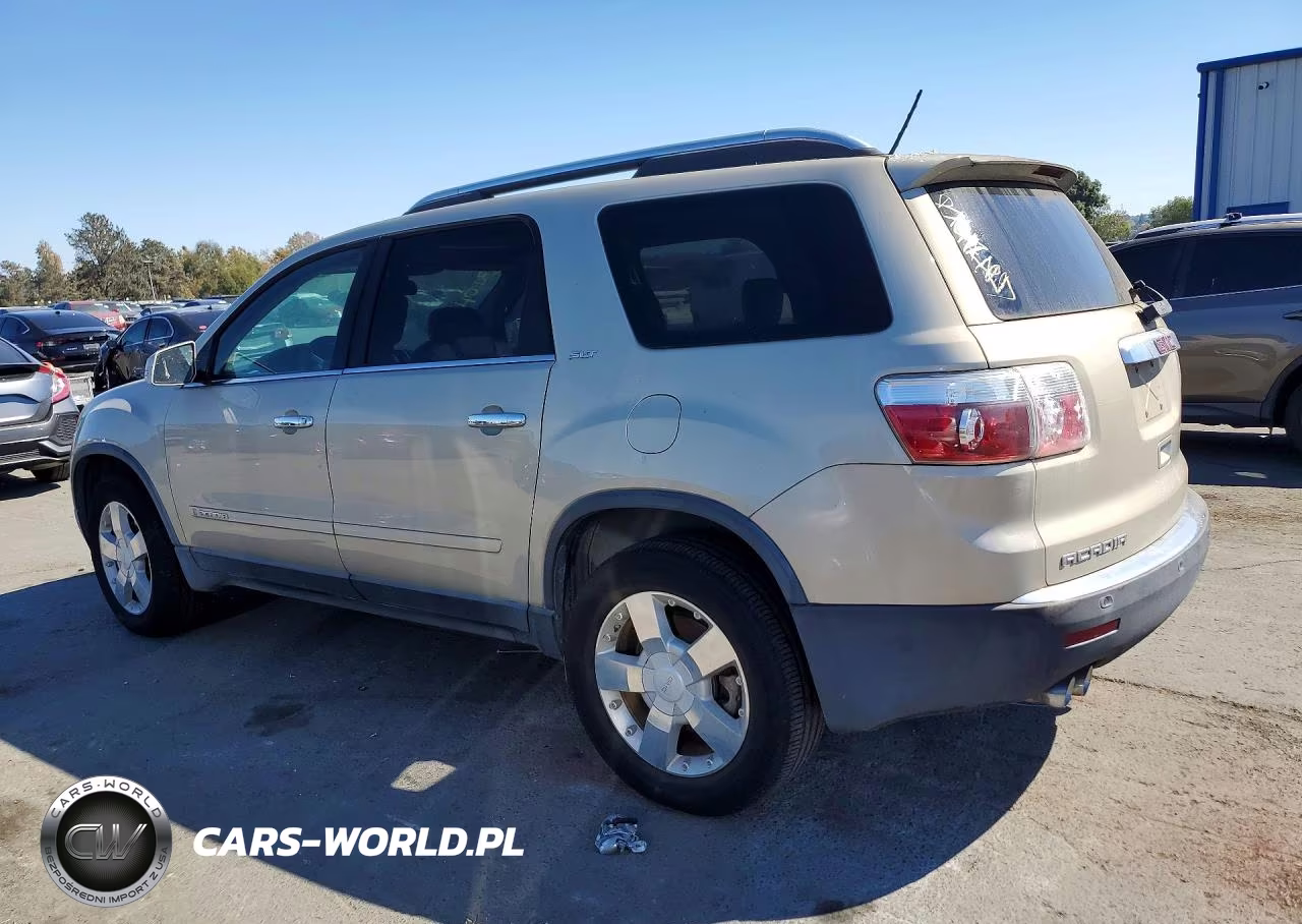 2008 GMC Acadia Slt-1 VIN:1GKER23718J134624 - 2