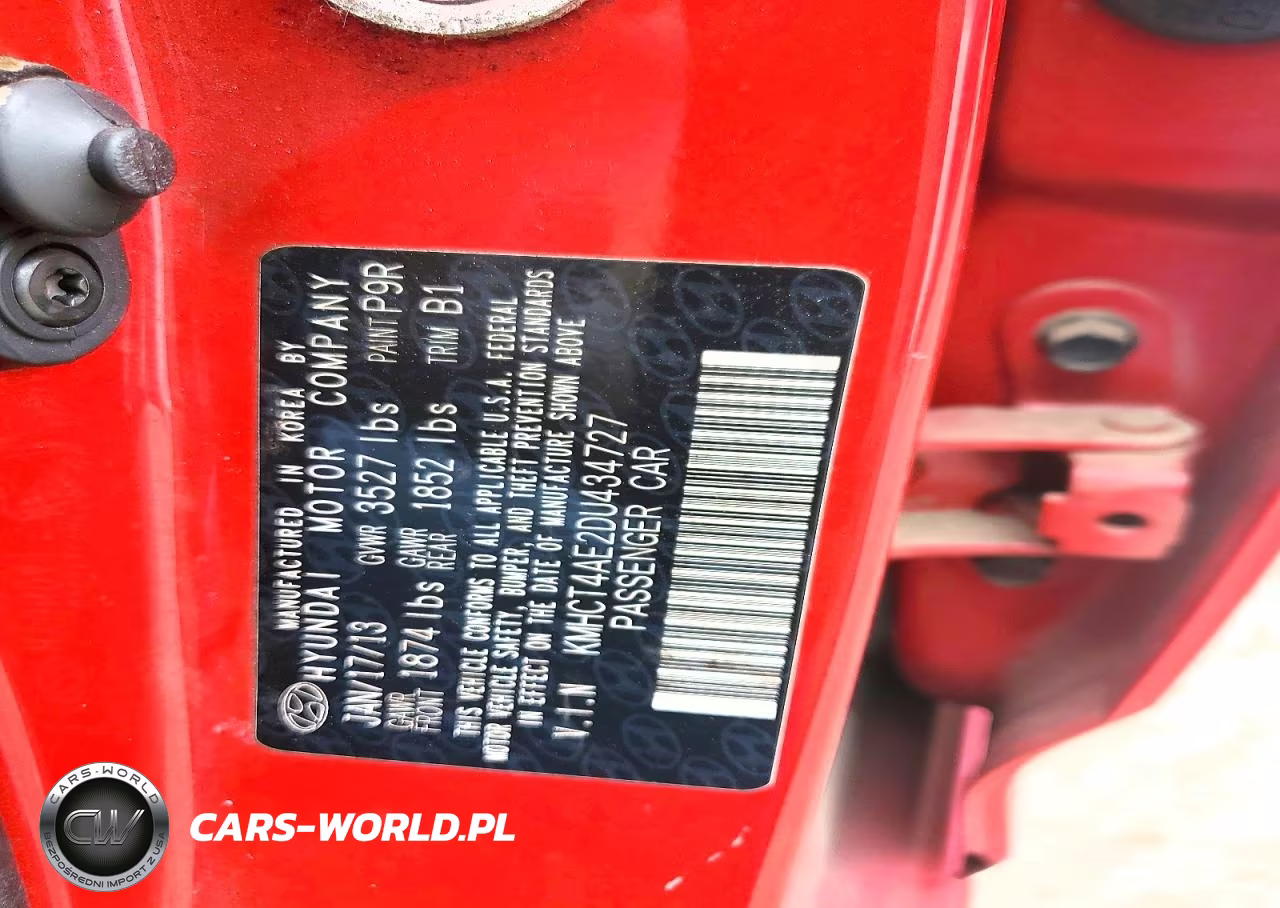 2013 Hyundai Accent VIN:KMHCT4AE2DU434727 - 12