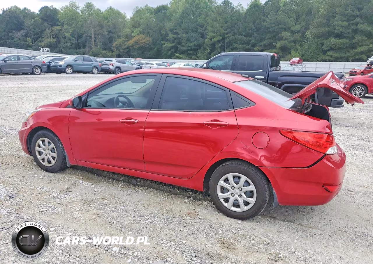 2013 Hyundai Accent VIN:KMHCT4AE2DU434727 - 2