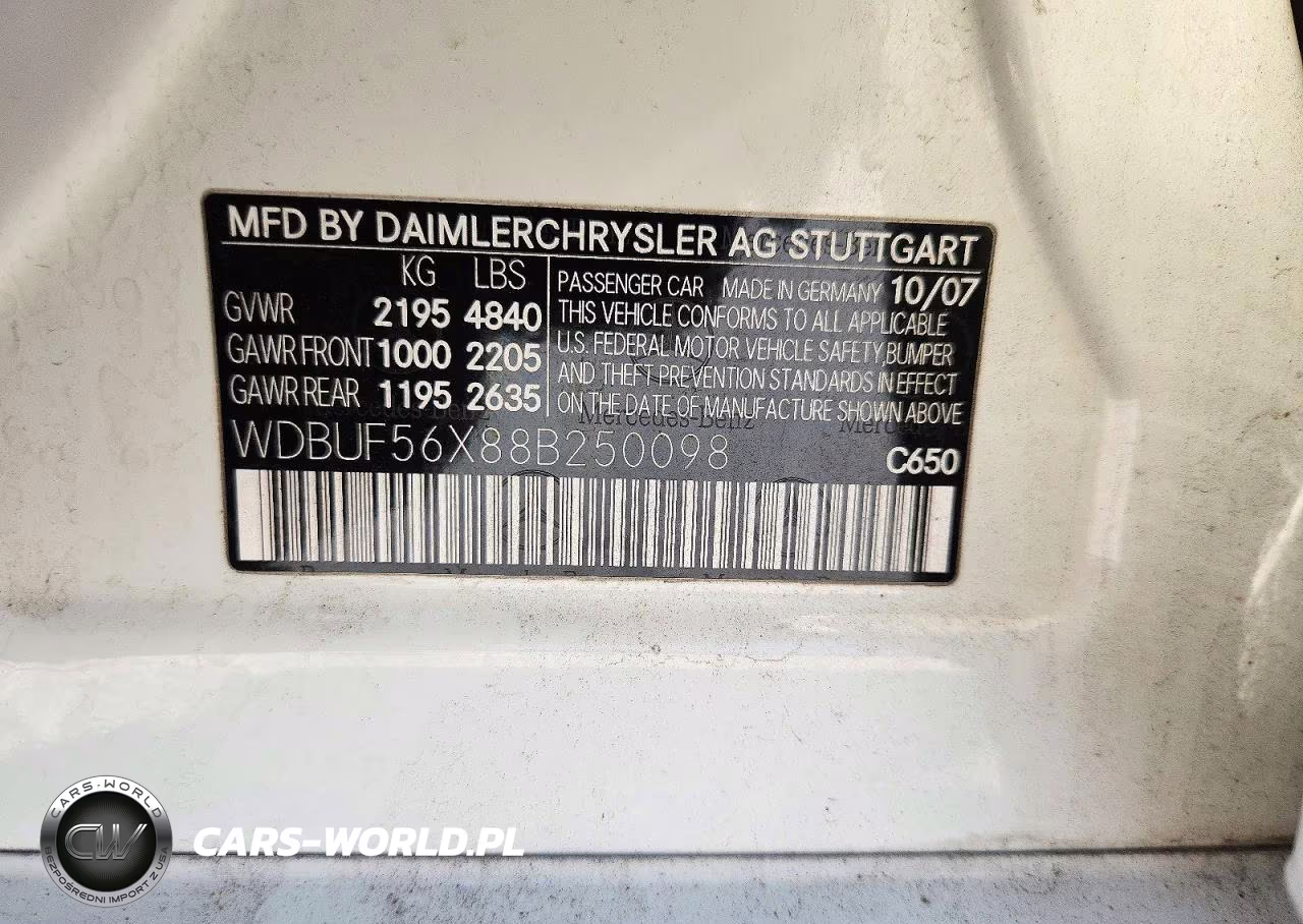 2008 Mercedes-Benz E 350 VIN:WDBUF56X88B250098 - 13