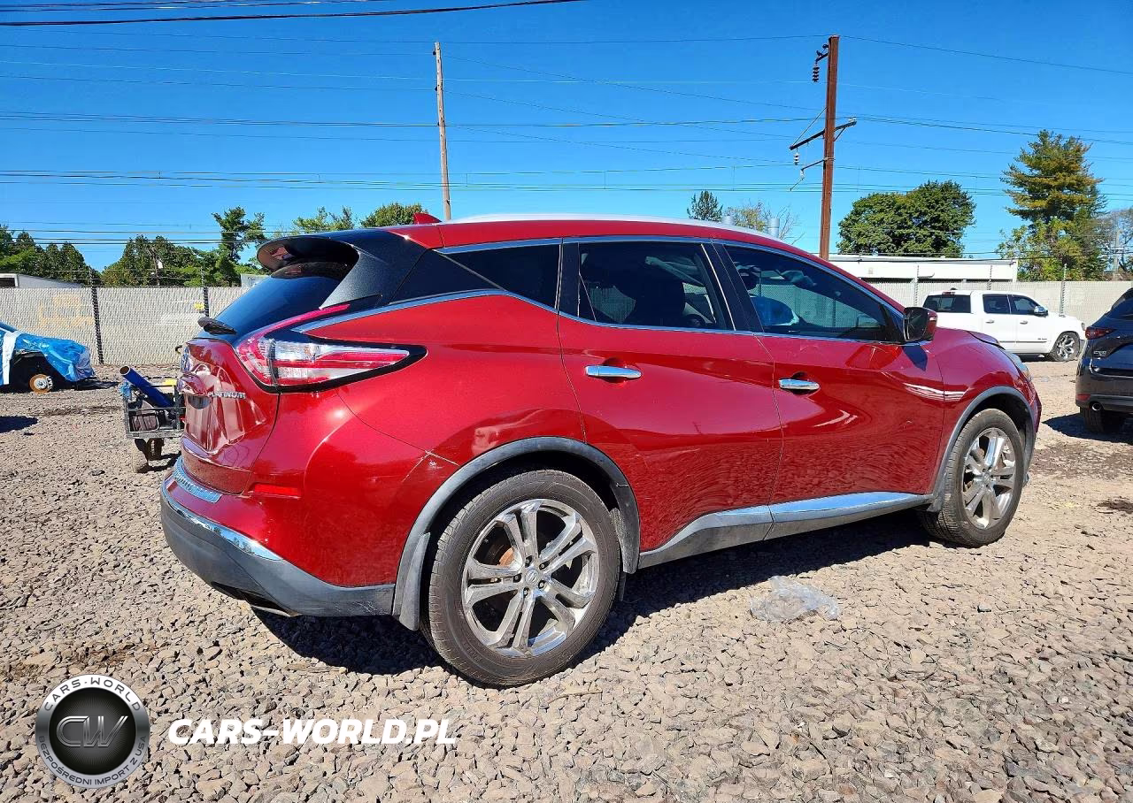 2017 Nissan Murano Platinum VIN:5N1AZ2MH9HN142492 - 3