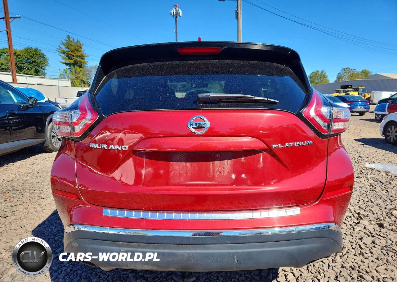 2017 Nissan Murano Platinum VIN:5N1AZ2MH9HN142492 - 6