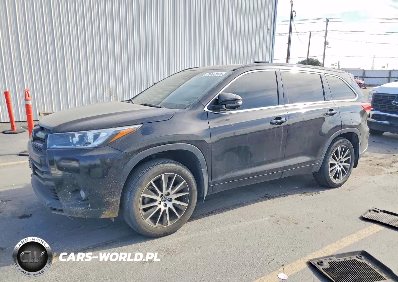 2018 Toyota Highlander Se VIN:5TDJZRFH6JS540656 - 1