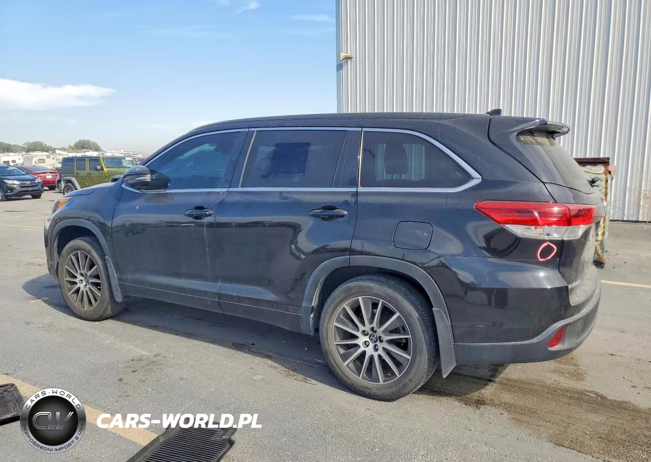 2018 Toyota Highlander Se VIN:5TDJZRFH6JS540656 - 2