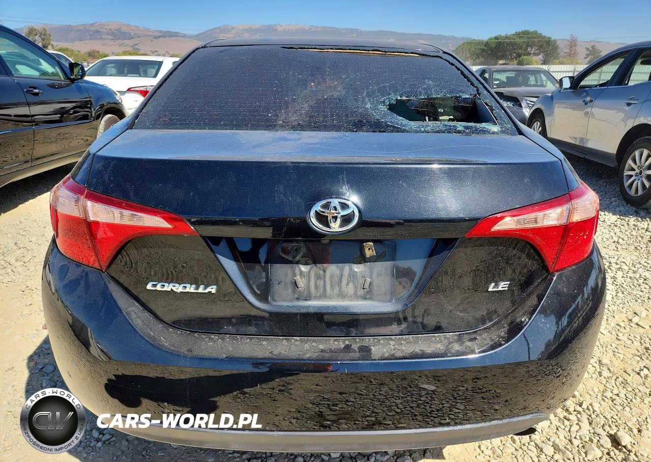 2018 Toyota Corolla Le VIN:2T1BURHE1JC006253 - 6