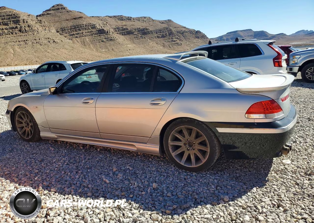 2003 BMW 745 Li VIN:WBAGN63483DR13567 - 2