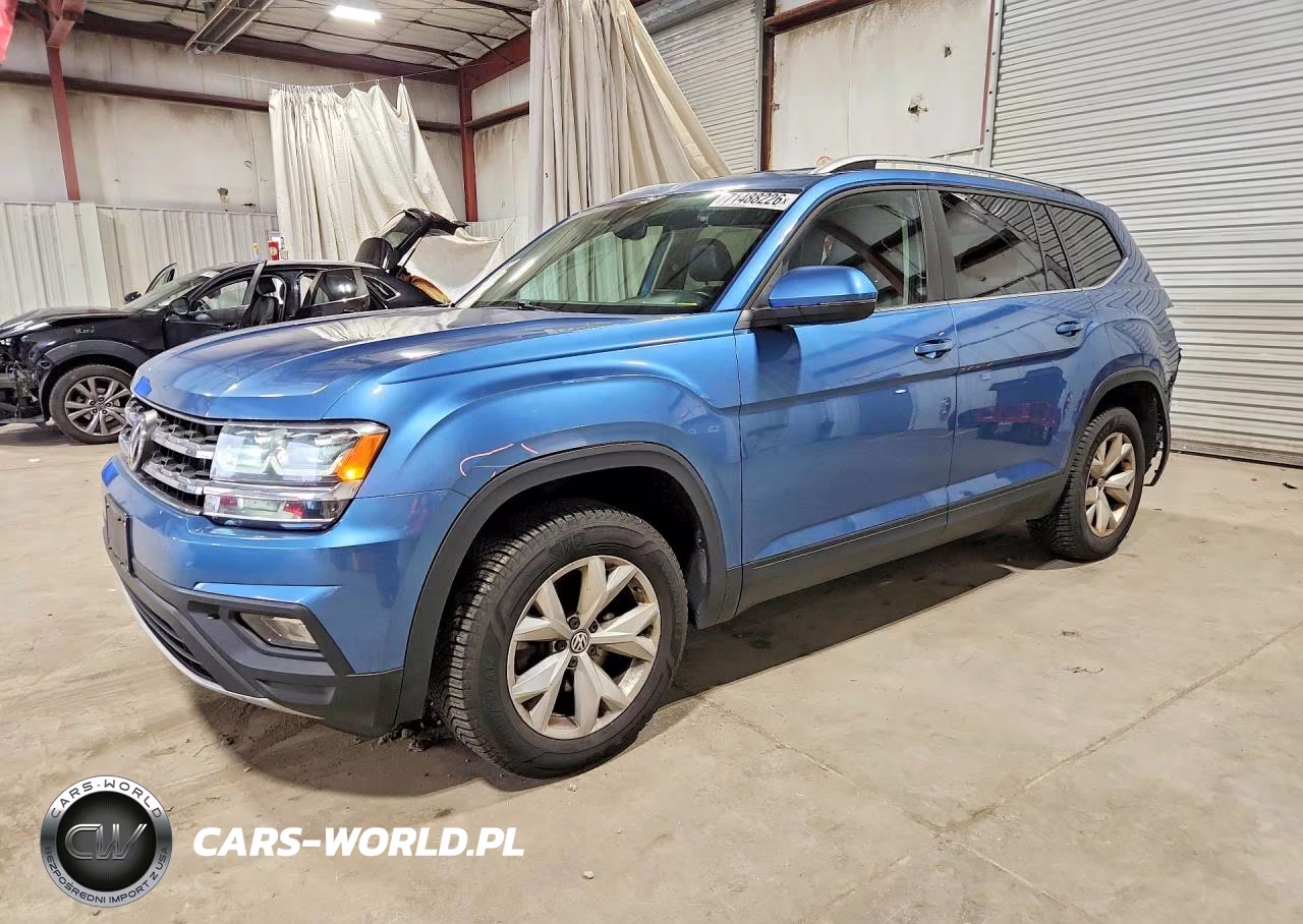 2019 Volkswagen Atlas Se VIN:1V2UR2CA6KC558250 - 1