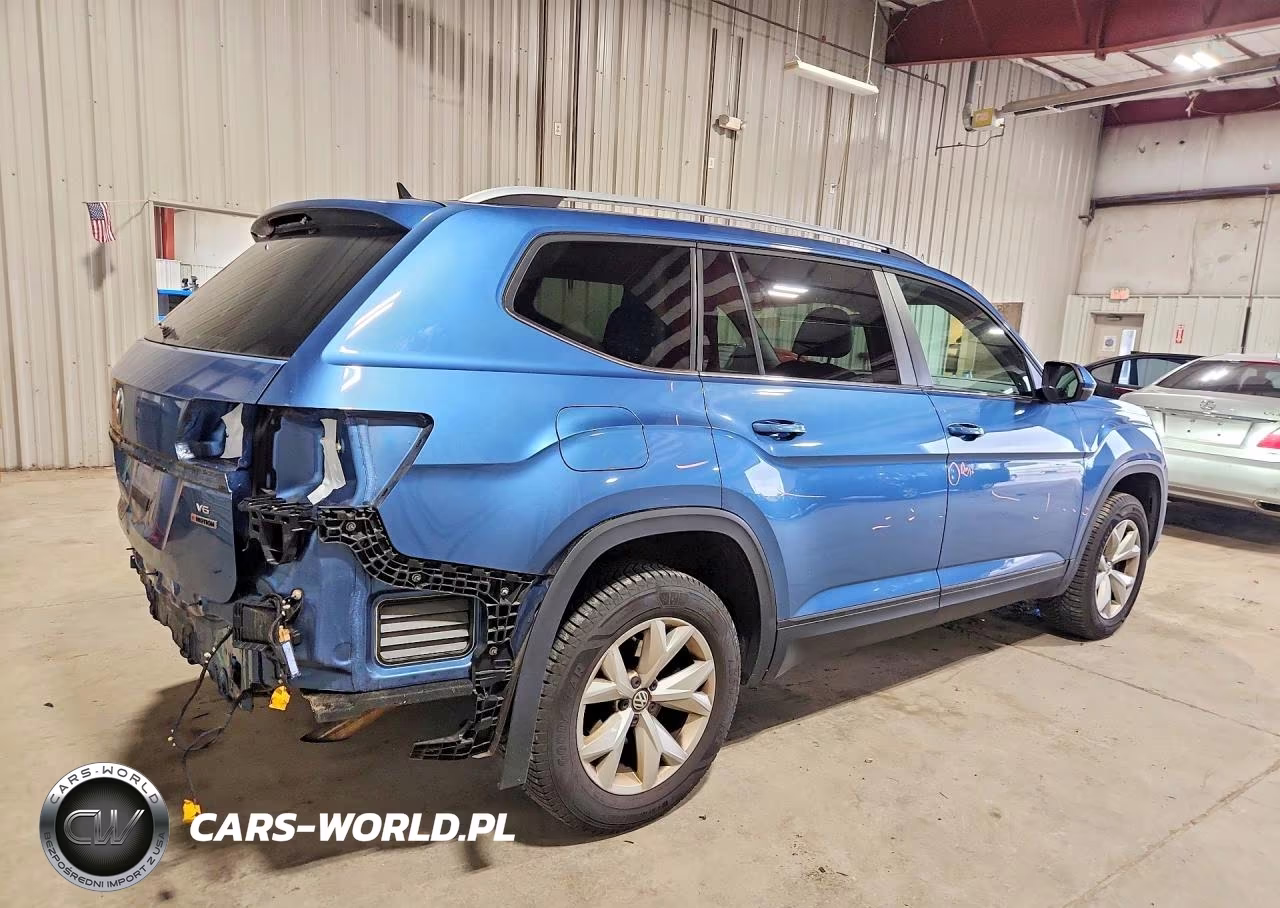 2019 Volkswagen Atlas Se VIN:1V2UR2CA6KC558250 - 3
