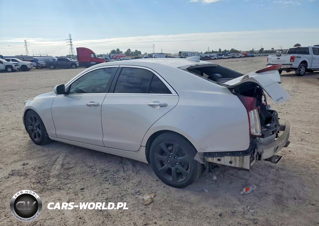 2015 Cadillac Ats Luxury VIN:1G6AB5R3XF0127780 - 2