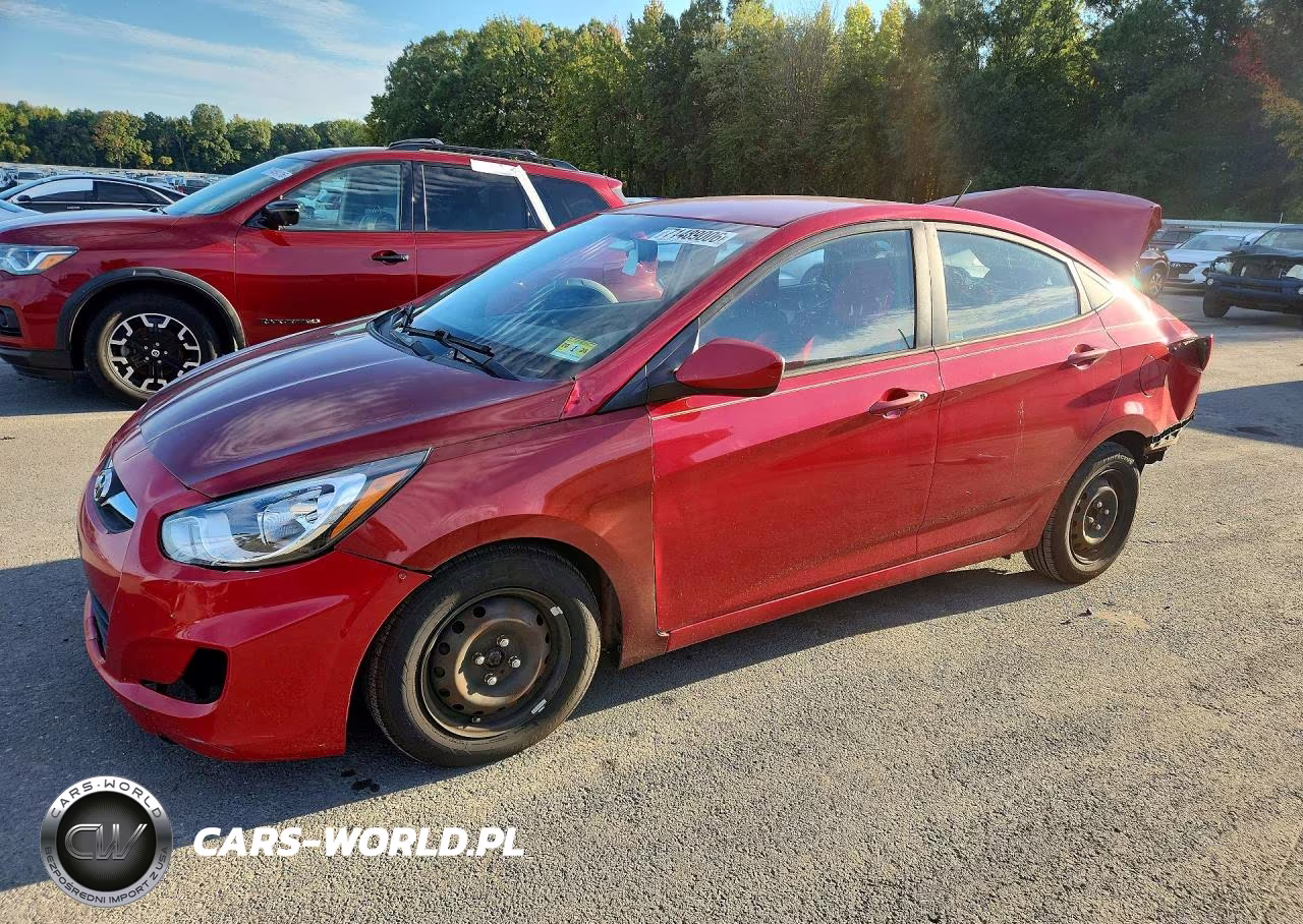2013 Hyundai Accent Gls VIN:KMHCT4AE7DU451748 - 1