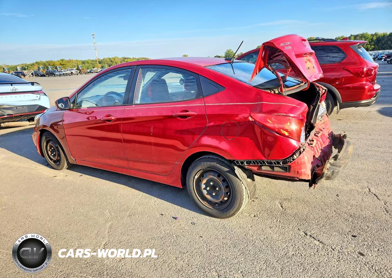 2013 Hyundai Accent Gls VIN:KMHCT4AE7DU451748 - 2