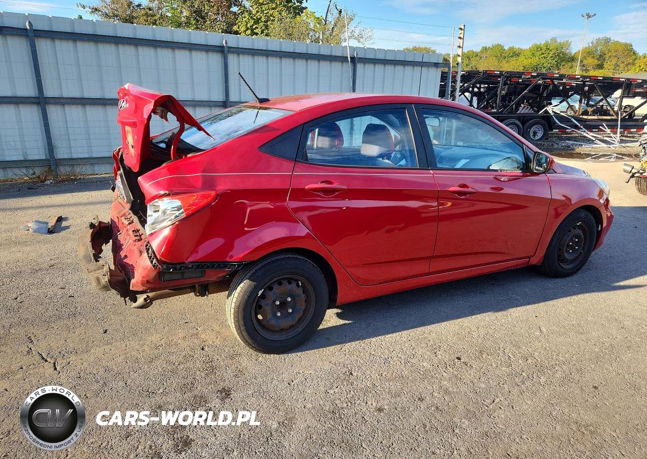 2013 Hyundai Accent Gls VIN:KMHCT4AE7DU451748 - 3