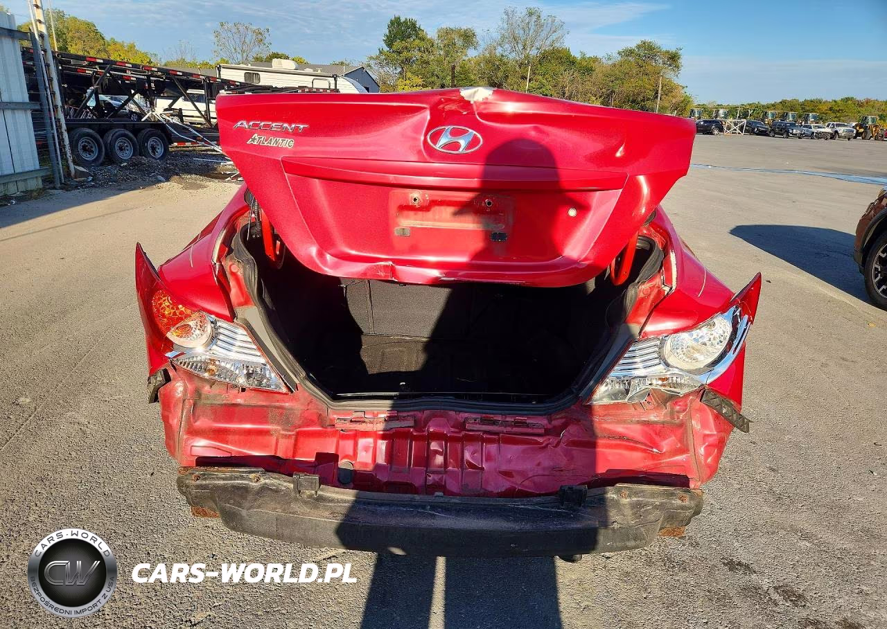2013 Hyundai Accent Gls VIN:KMHCT4AE7DU451748 - 6