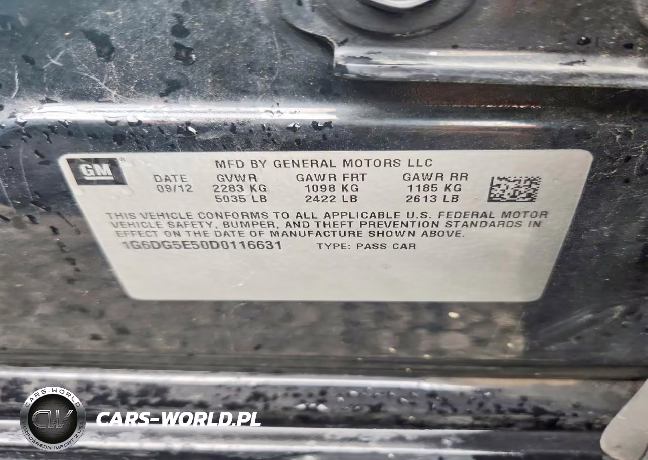 2013 Cadillac Cts Luxury Collection VIN:1G6DG5E50D0116631 - 13