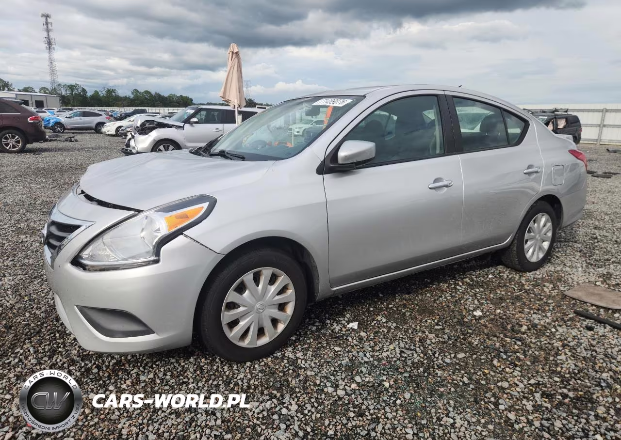 2017 Nissan Versa 1.6 Sv VIN:3N1CN7AP2HK434348 - 1