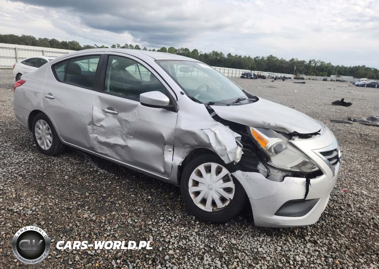 2017 Nissan Versa 1.6 Sv VIN:3N1CN7AP2HK434348 - 4