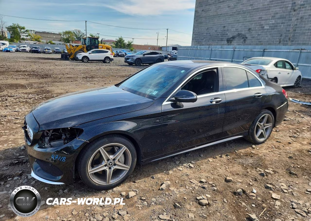 2018 Mercedes-Benz C 300 4Matic VIN:55SWF4KB7JU280743 - 1