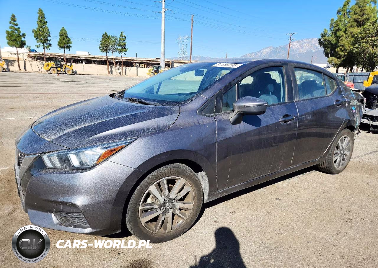 2020 Nissan Versa Sv VIN:3N1CN8EV9LL860247 - 1