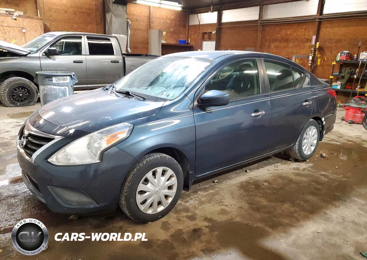 2015 Nissan Versa 1.6 Sv VIN:3N1CN7AP9FL852106 - 1