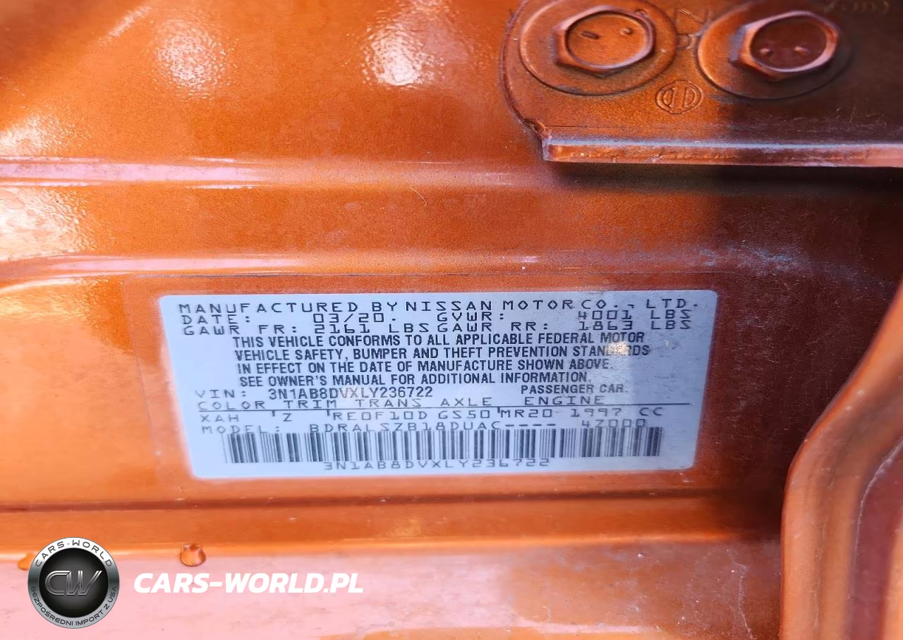 2020 Nissan Sentra Sr VIN:3N1AB8DVXLY236722 - 12