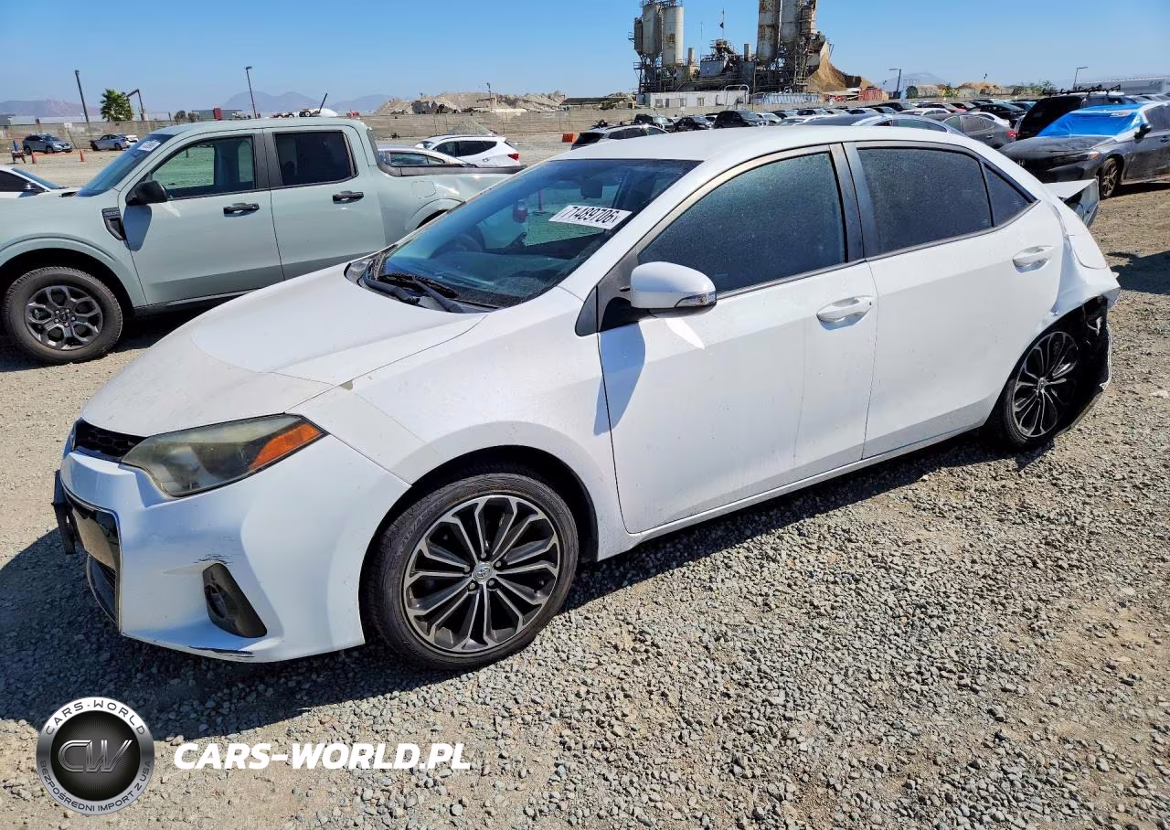 2014 Toyota Corolla S Plus VIN:5YFBURHE6EP125843 - 1