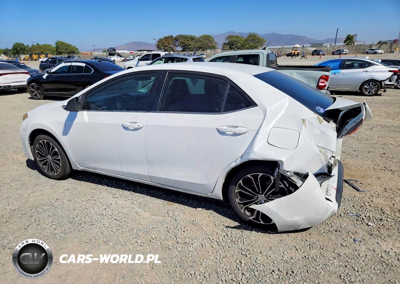 2014 Toyota Corolla S Plus VIN:5YFBURHE6EP125843 - 2
