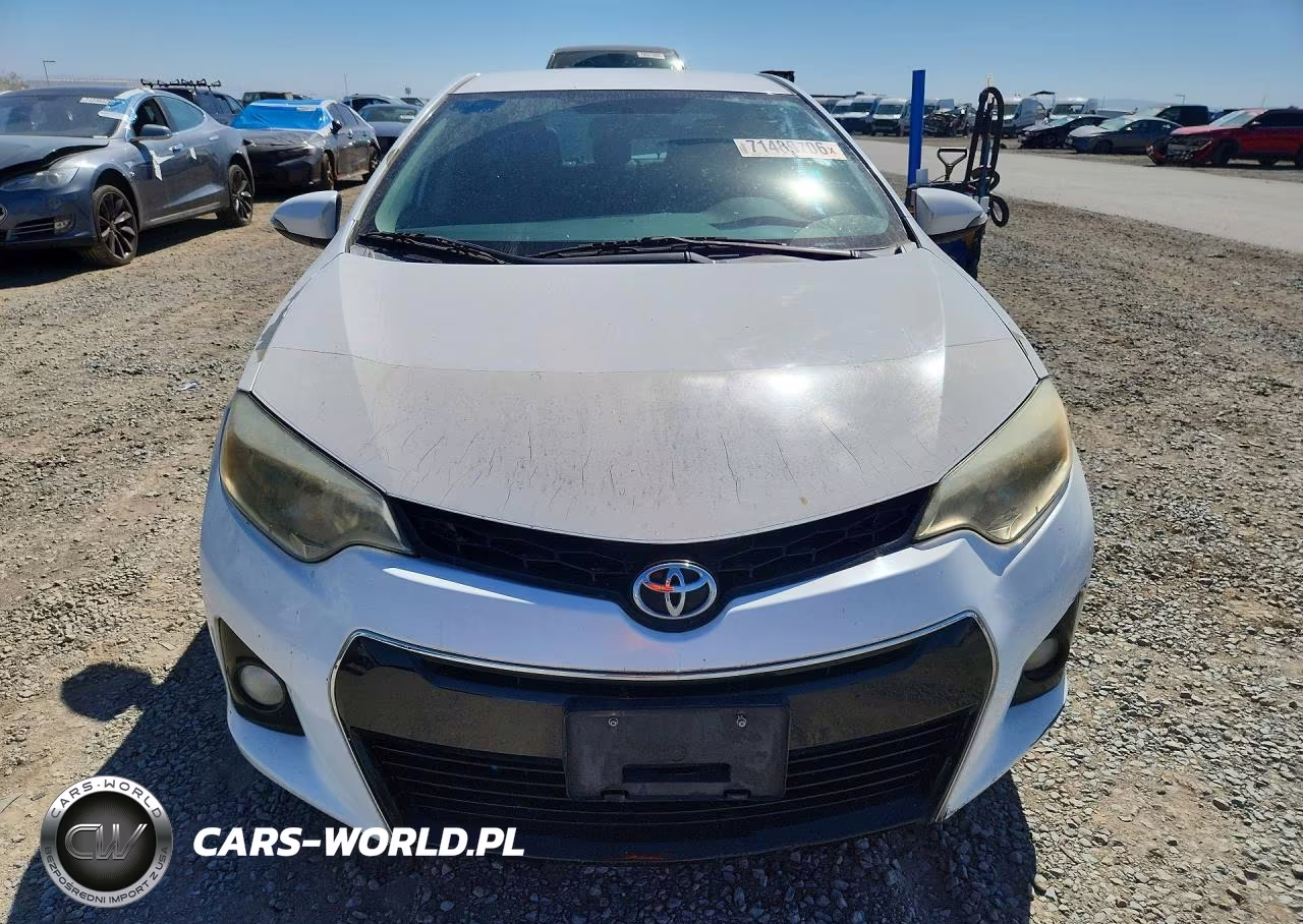2014 Toyota Corolla S Plus VIN:5YFBURHE6EP125843 - 5