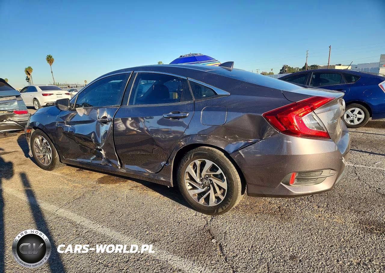 2018 Honda Civic Ex VIN:2HGFC2F75JH514166 - 2