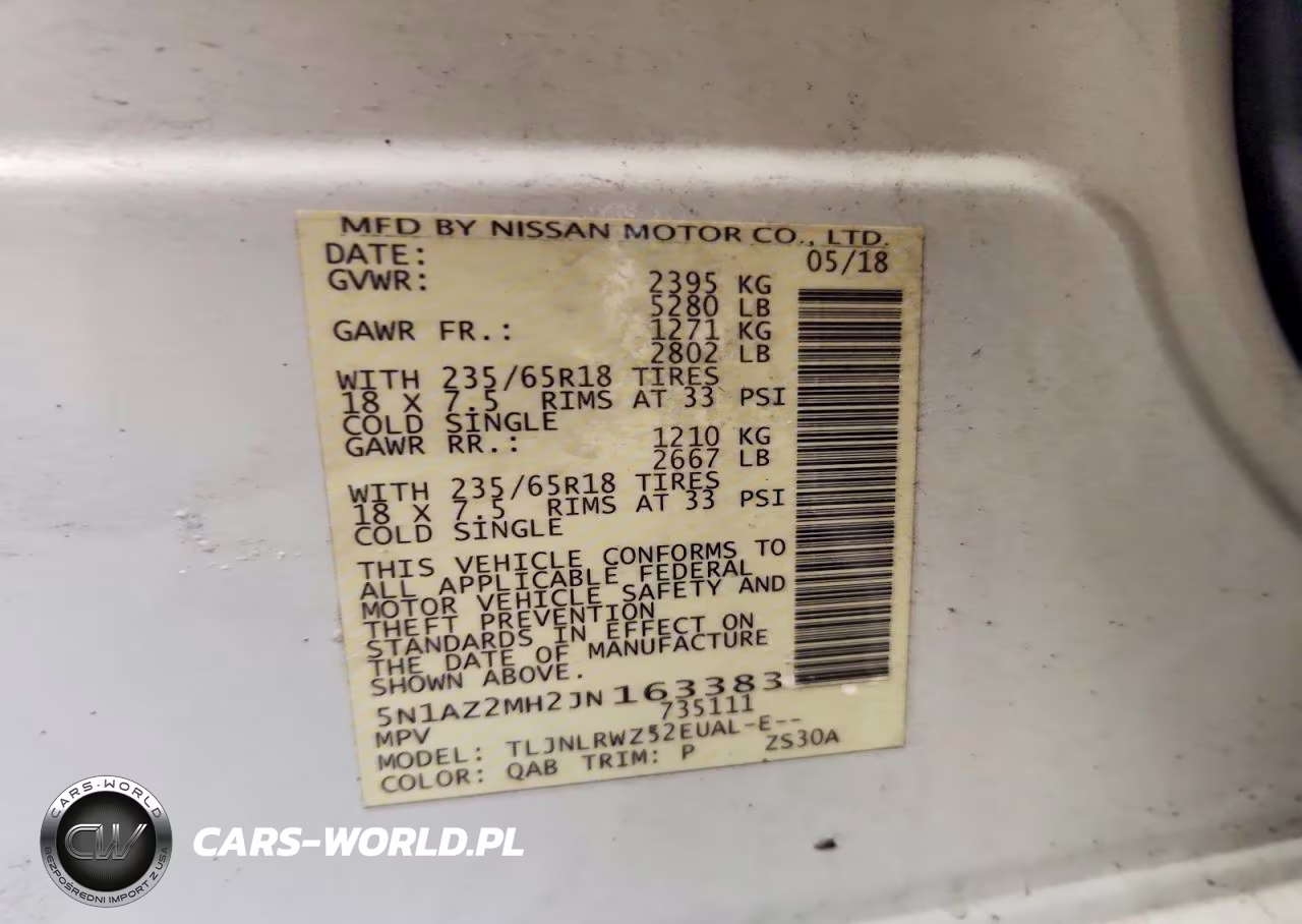 2018 Nissan Murano Sl VIN:5N1AZ2MH2JN163383 - 12