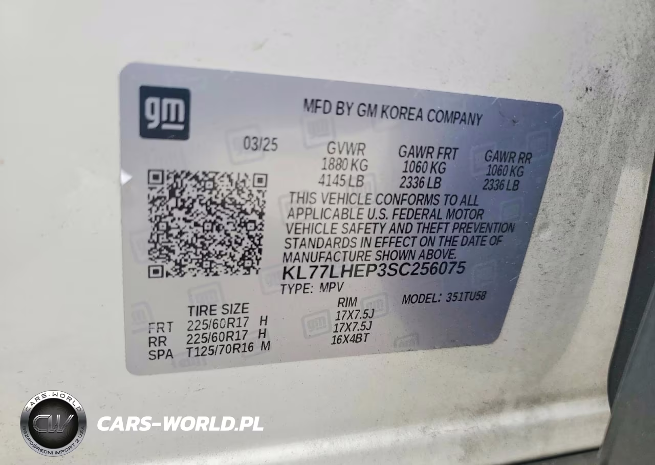 2022 Chevrolet Trax VIN:KL77LHEP3SC256075 - 13