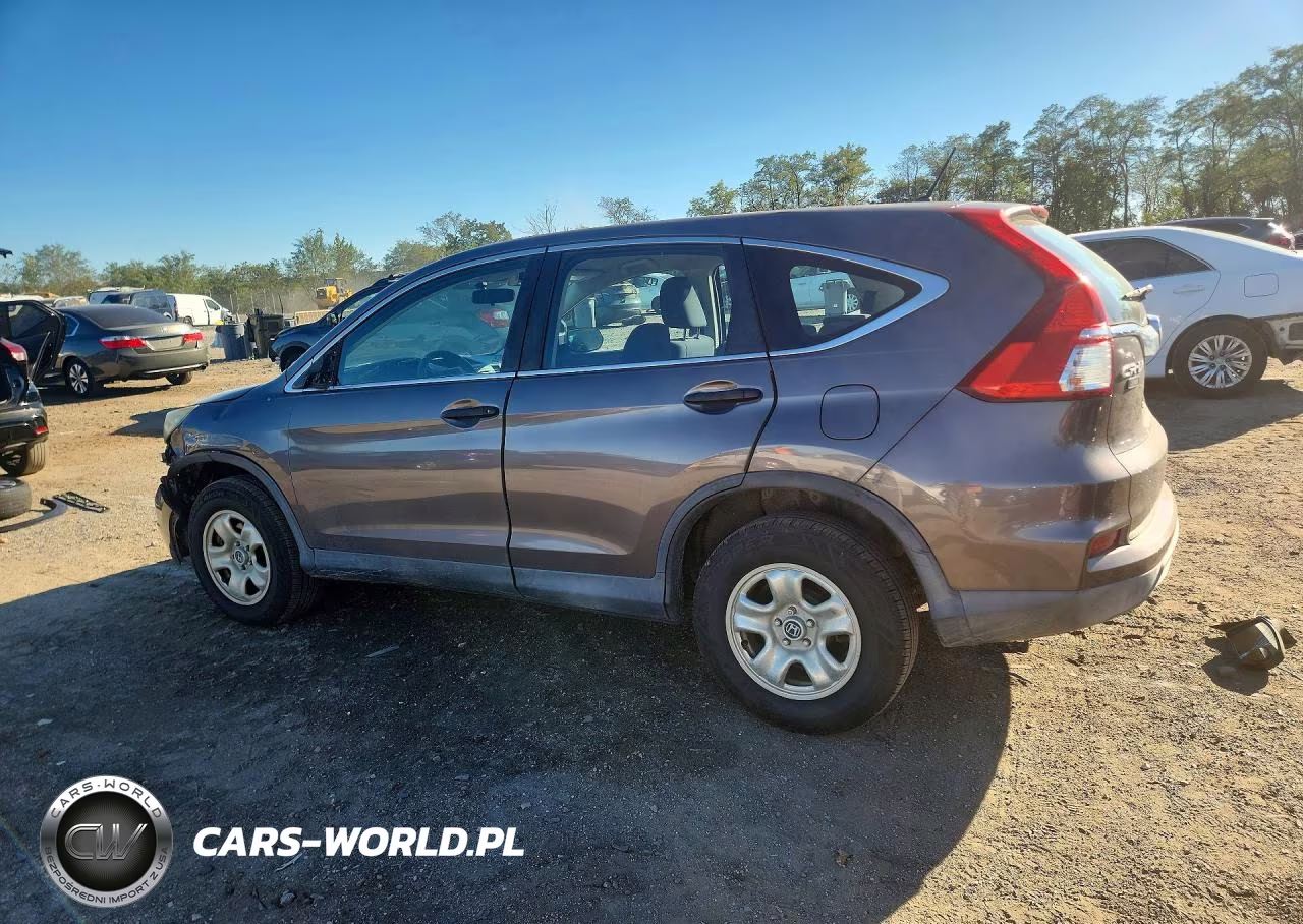 2015 Honda Cr-V Lx VIN:2HKRM4H33FH638322 - 2