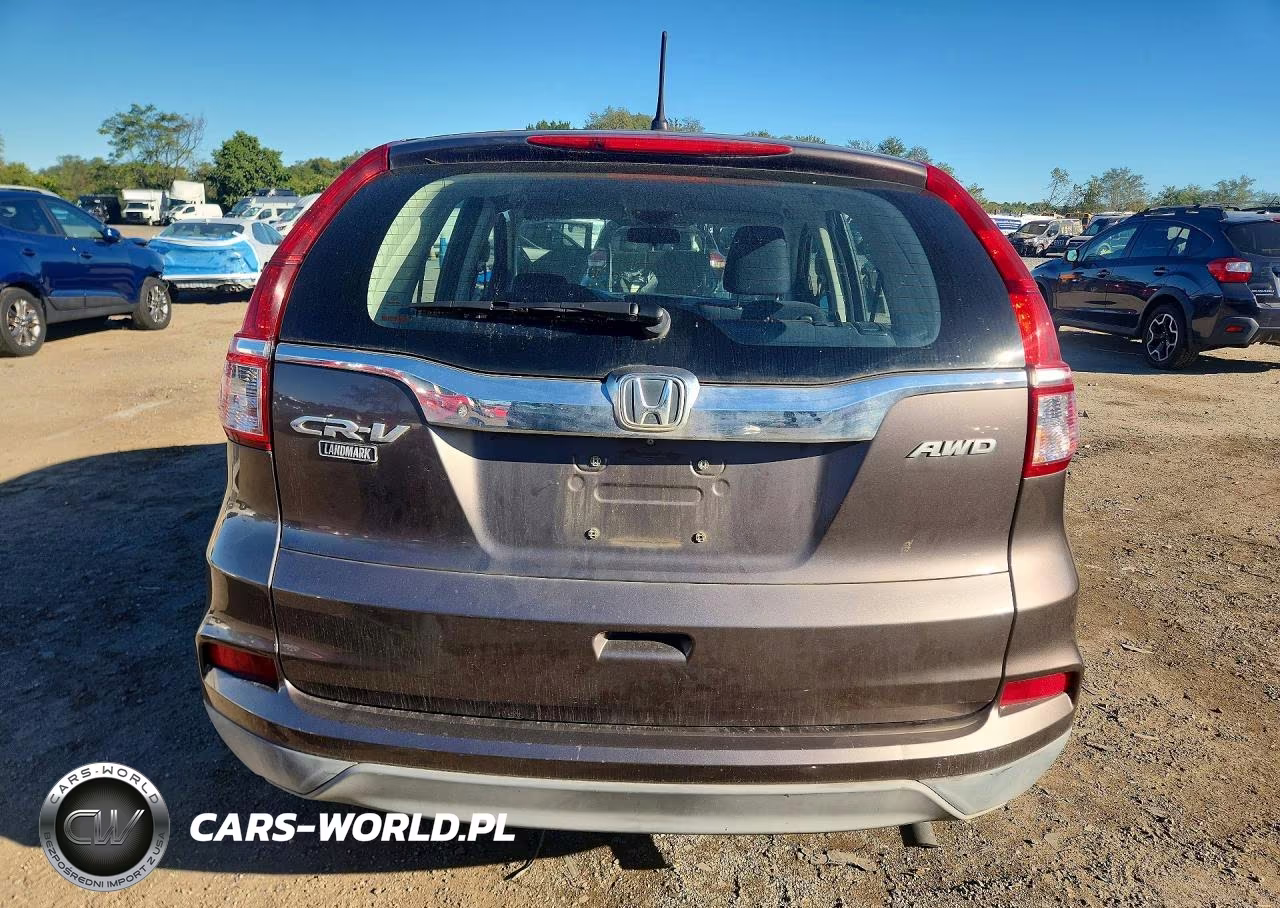 2015 Honda Cr-V Lx VIN:2HKRM4H33FH638322 - 6