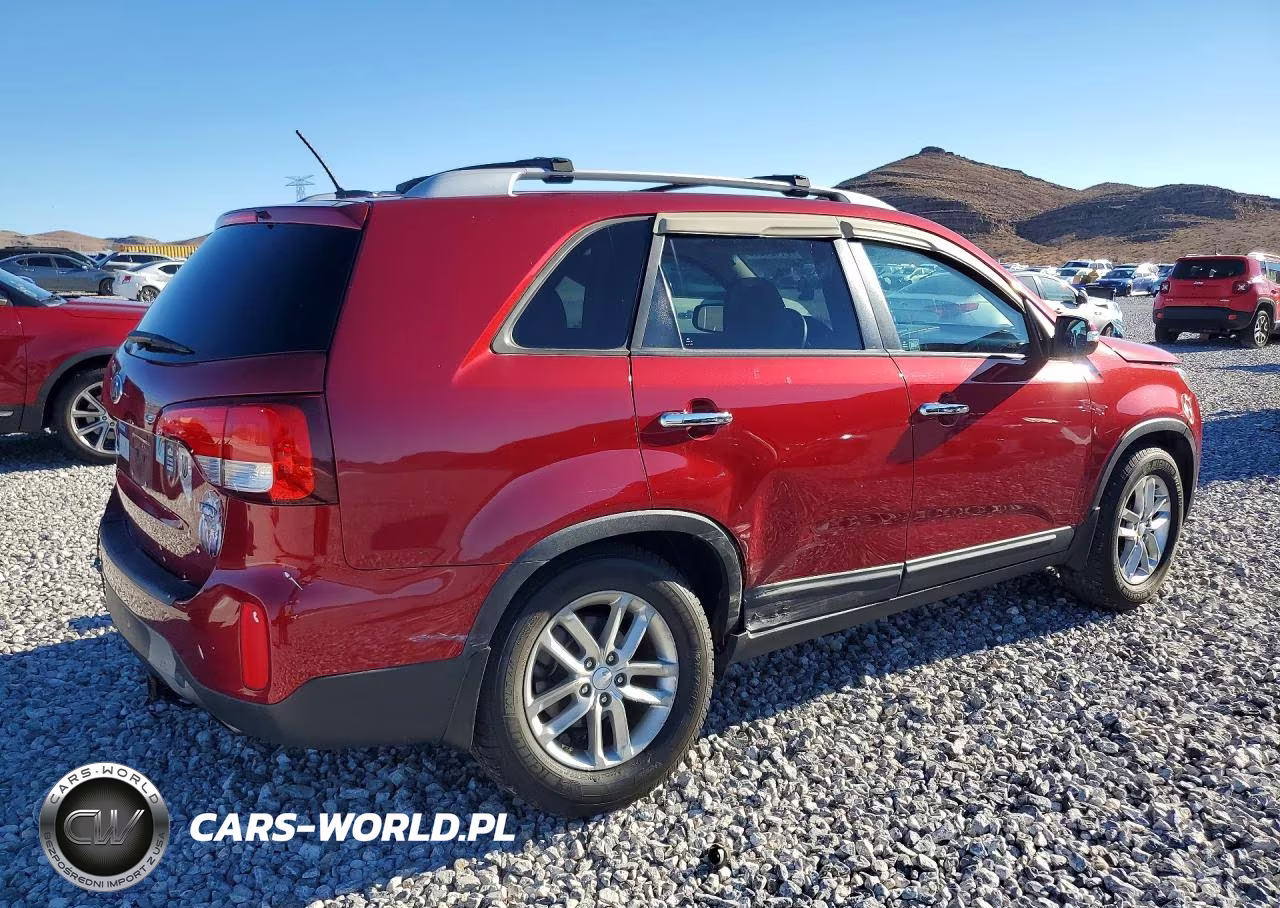 2014 Kia Sorento Lx VIN:5XYKT4A79EG484769 - 3