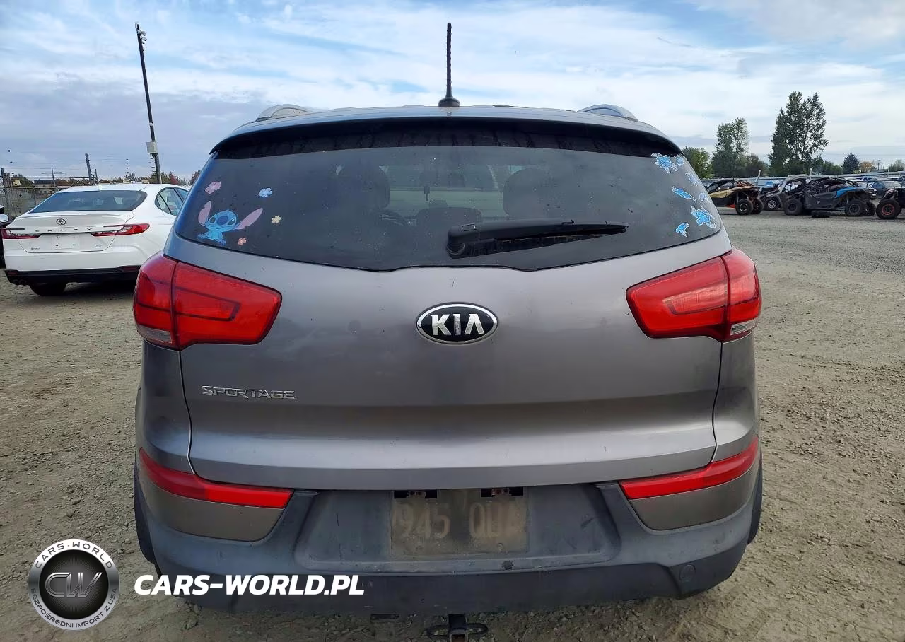 2015 Kia Sportage Lx VIN:KNDPBCAC9F7769454 - 6