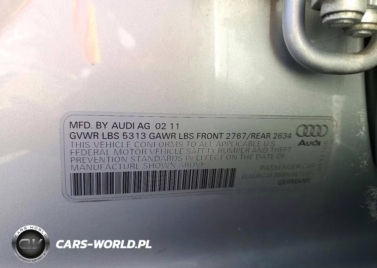2011 Audi A6 Premium Plus VIN:WAUFGAFB8BN061331 - 12