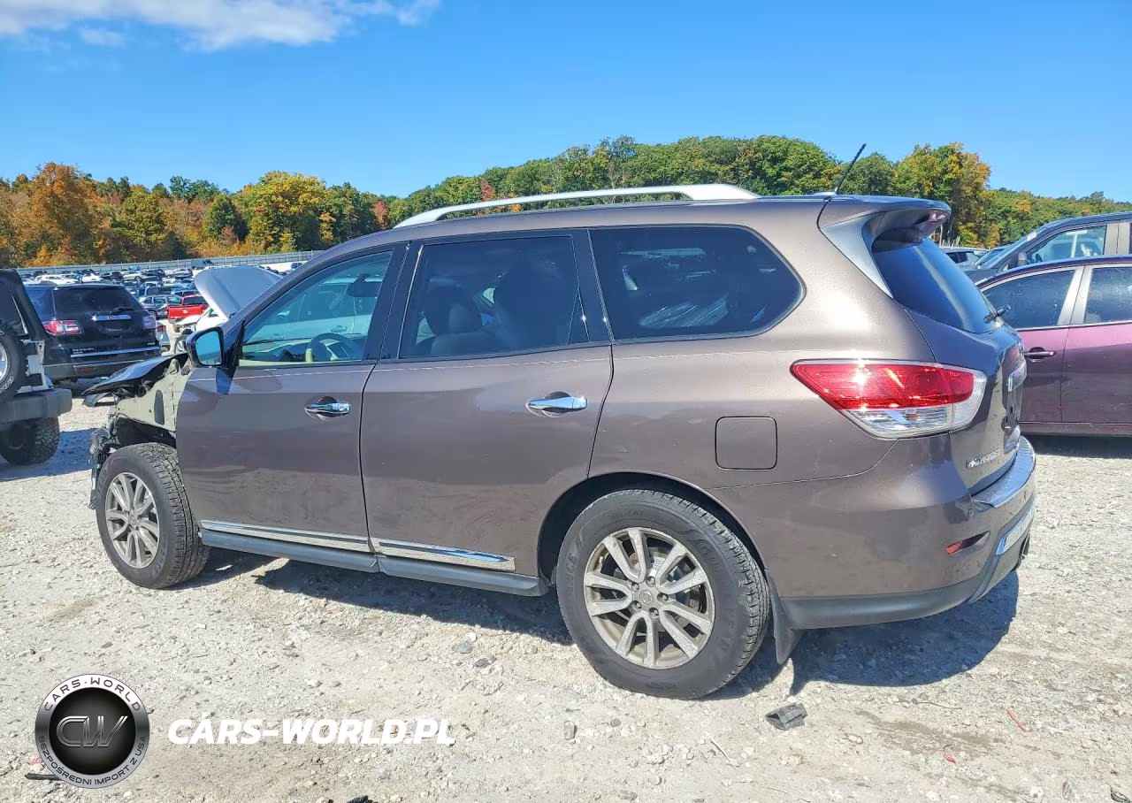 2015 Nissan Pathfinder Sl VIN:5N1AR2MM9FC624661 - 2
